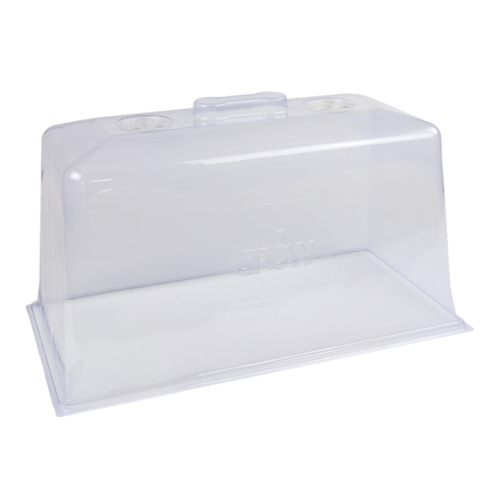 Grow1      12" Premium Propagation Dome w/ Vents - 10" x 20" x 12"