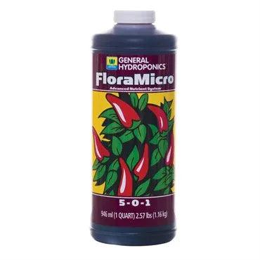 General Hydroponics FloraMicro qt - Midwest Grow LLC
