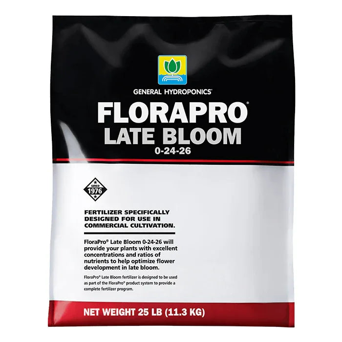 General Hydroponics FloraPro Late Bloom 25lbs - Midwest Grow LLC