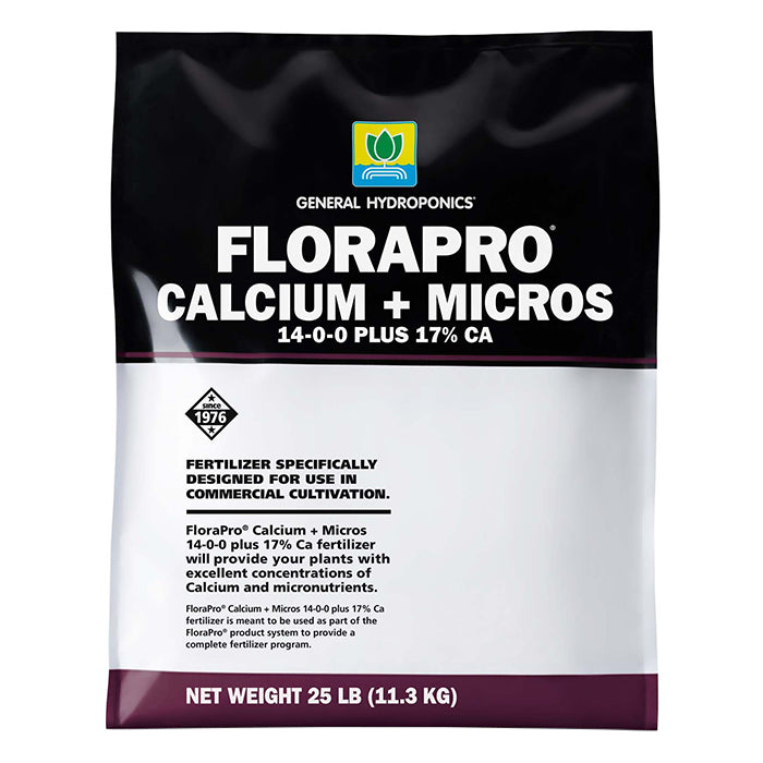 General Hydroponics FloraPro Calcium + Micros 25lbs
