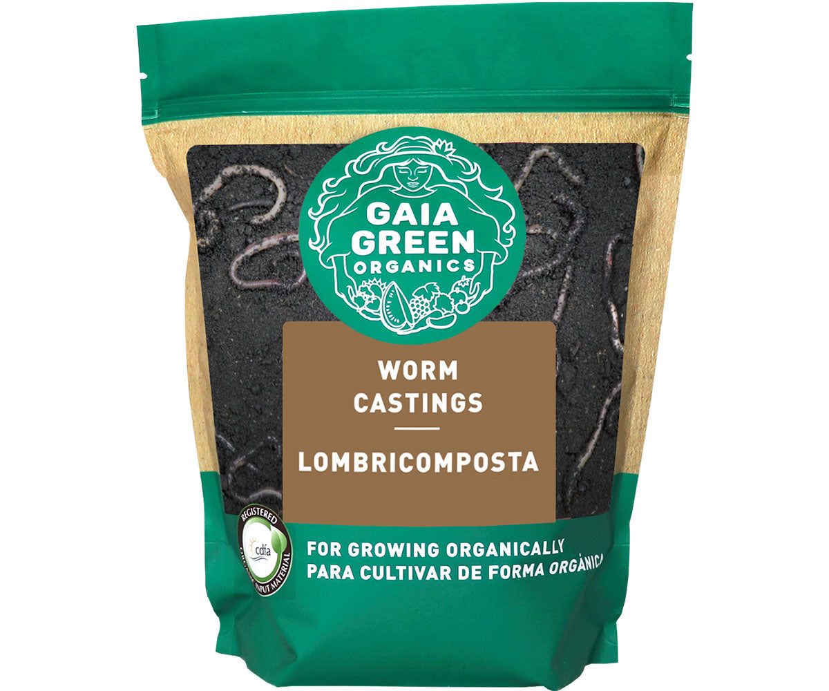 Gaia Green Organics Worm Castings, 30L