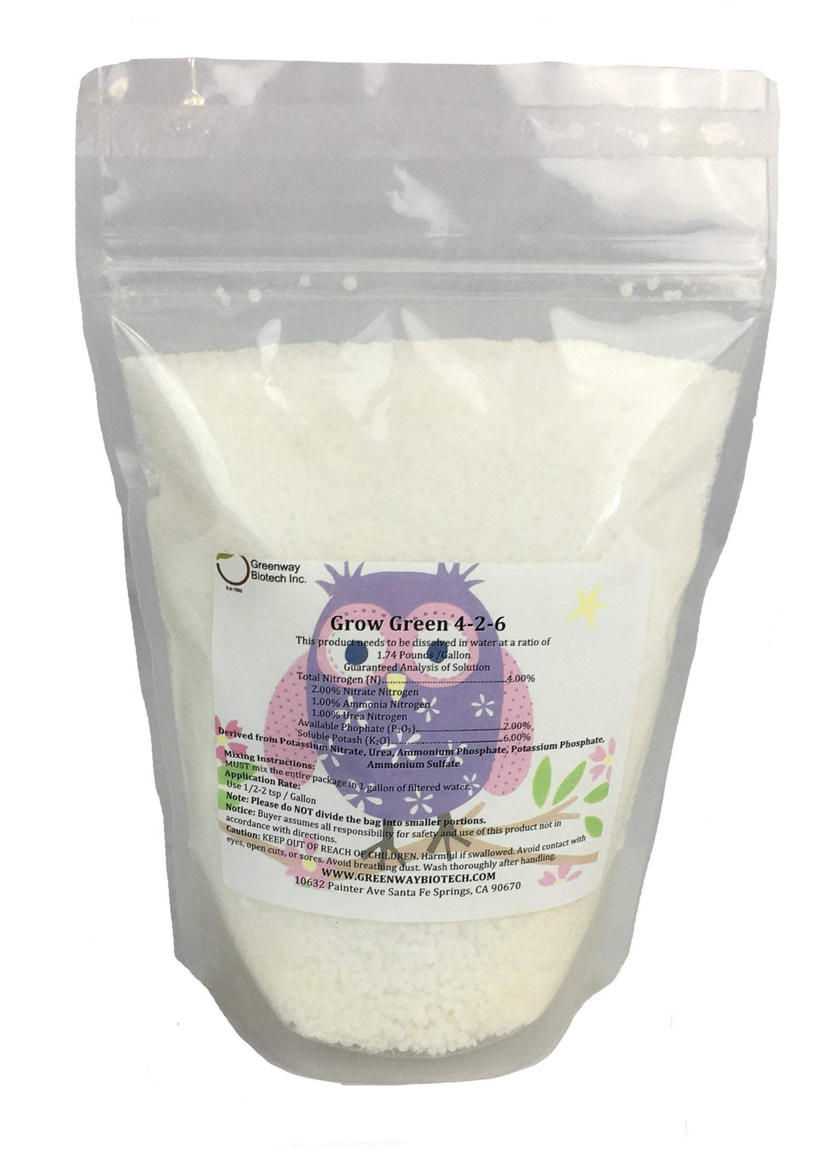 Grow Green 4-2-6 Concentrate – Complete Vegetative N‑P‑K - Midwest Grow LLC