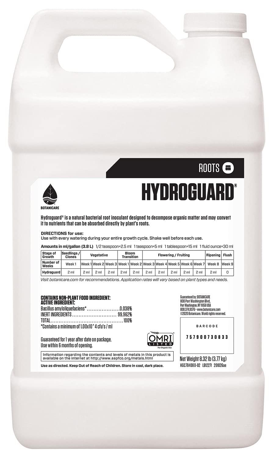 Botanicare Hydroguard Bacillus Root Innoculant 1 gallon