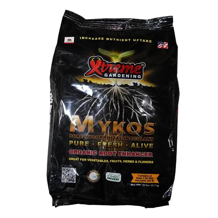 Xtreme Gardening MYKOS Pure Mycorrhizal Inoculant 50lbs - Midwest Grow LLC