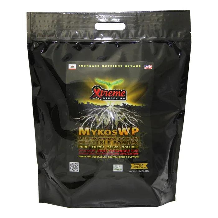 Xtreme Gardening MYKOS WP pure mycorrhizal wettable powder 15 lb - Midwest Grow LLC