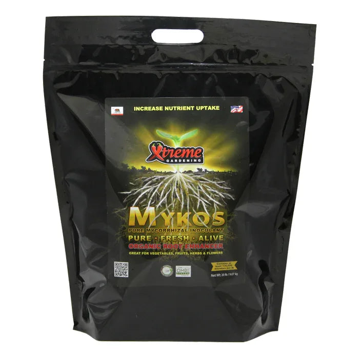 Xtreme Gardening MYKOS Pure Mycorrhizal Inoculant 20lbs - Midwest Grow LLC