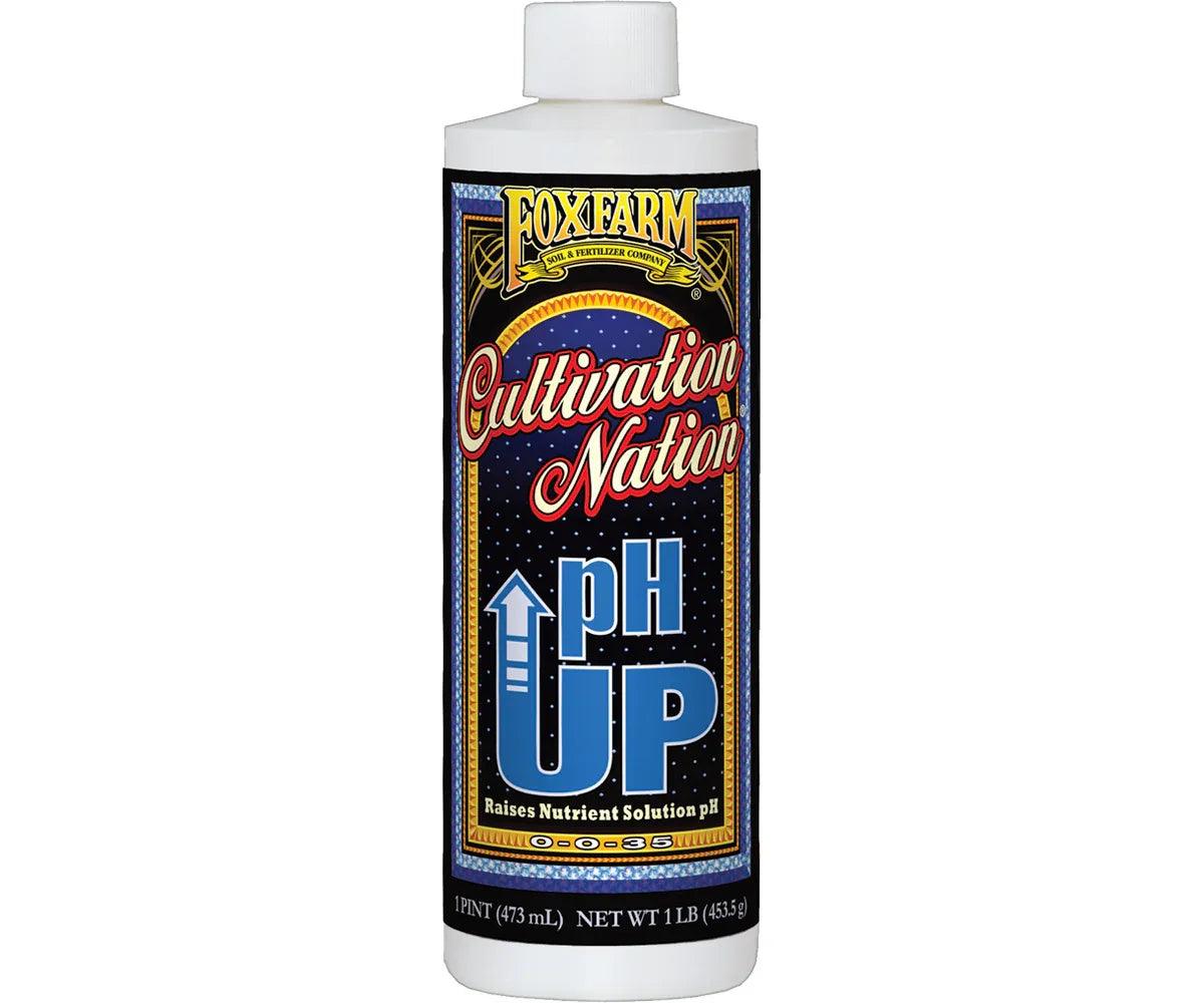 FoxFarm Cultivation Nation pH UP pint - Midwest Grow LLC