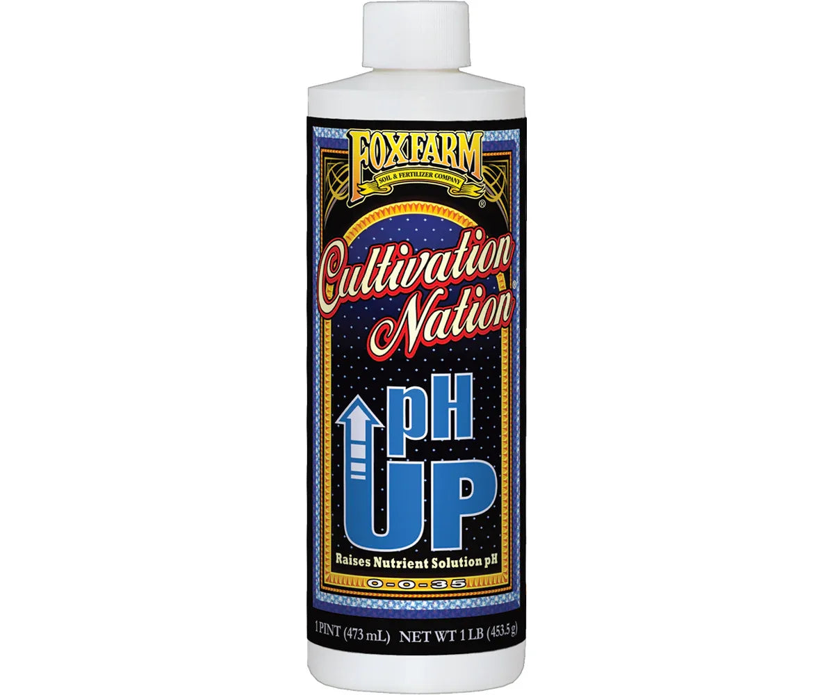 FoxFarm Cultivation Nation pH UP pint - Midwest Grow LLC