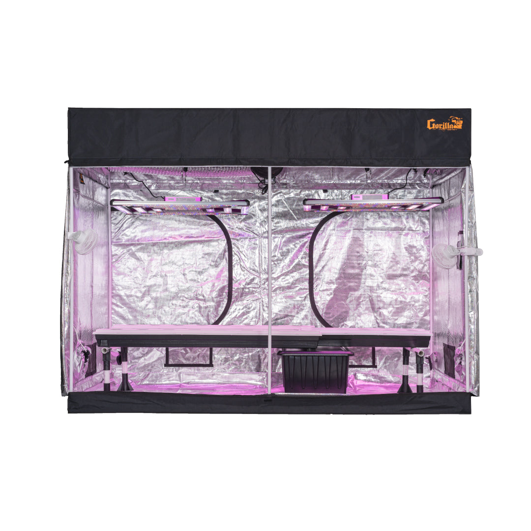 5′x9′ Hydroponic Grow Tent System w/ 26 Site Super Flow System
