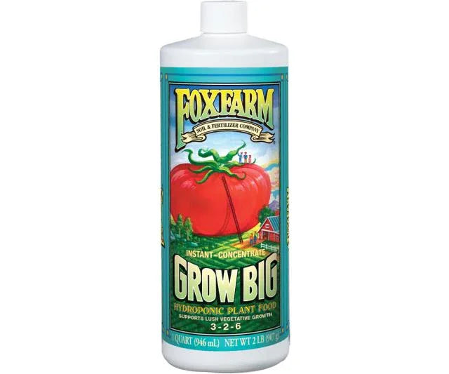 FoxFarm Grow Big Hydro Liquid Concentrate - Midwest Grow LLC