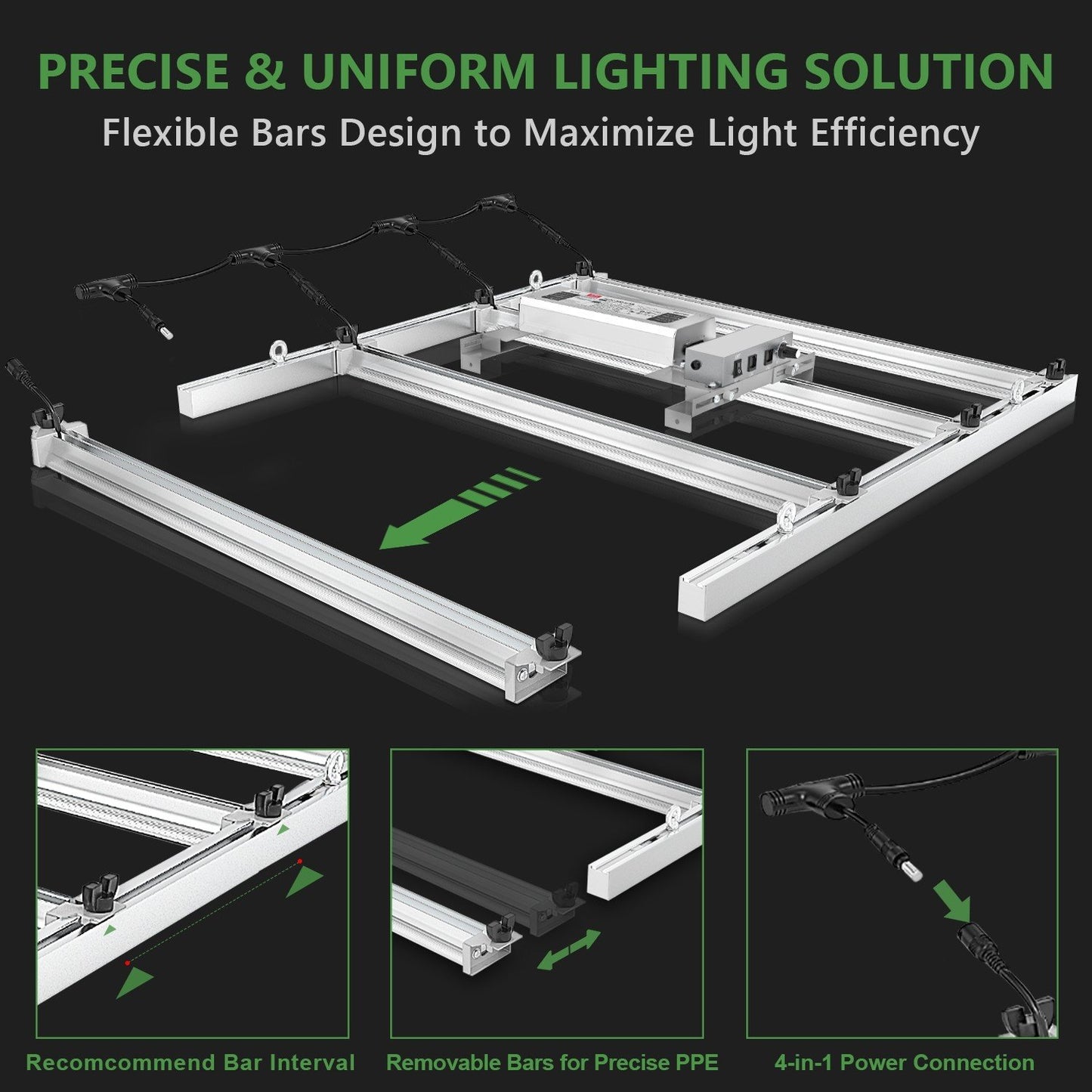 MARS HYDRO FC-E 3000 BRIDGELUX 300W LED GROW LIGHT