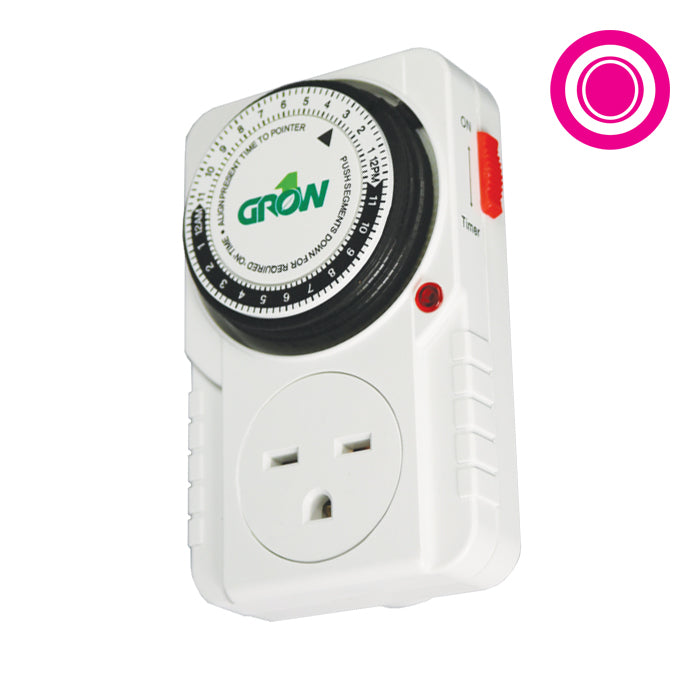 240V Single Outlet Mechanical Timer