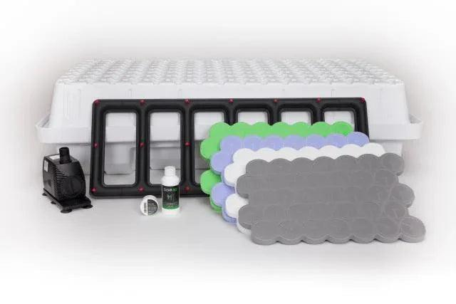 EZ-Clone Low Pro 128 Site Cutting System, White - Midwest Grow LLC
