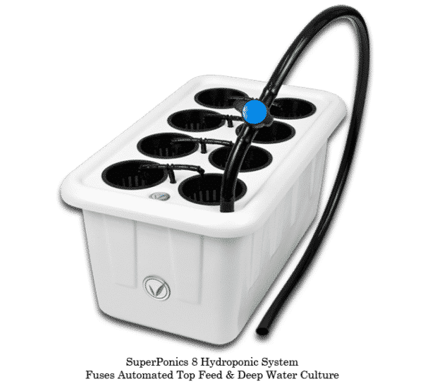 SuperPonics 8 Hydroponic Grow System