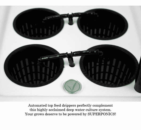 SuperPonics 8 Hydroponic Grow System