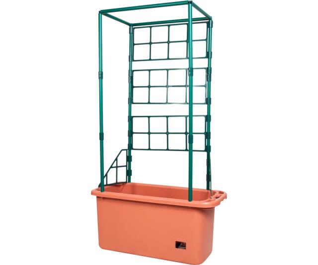 Tomato Trellis Garden on Wheels