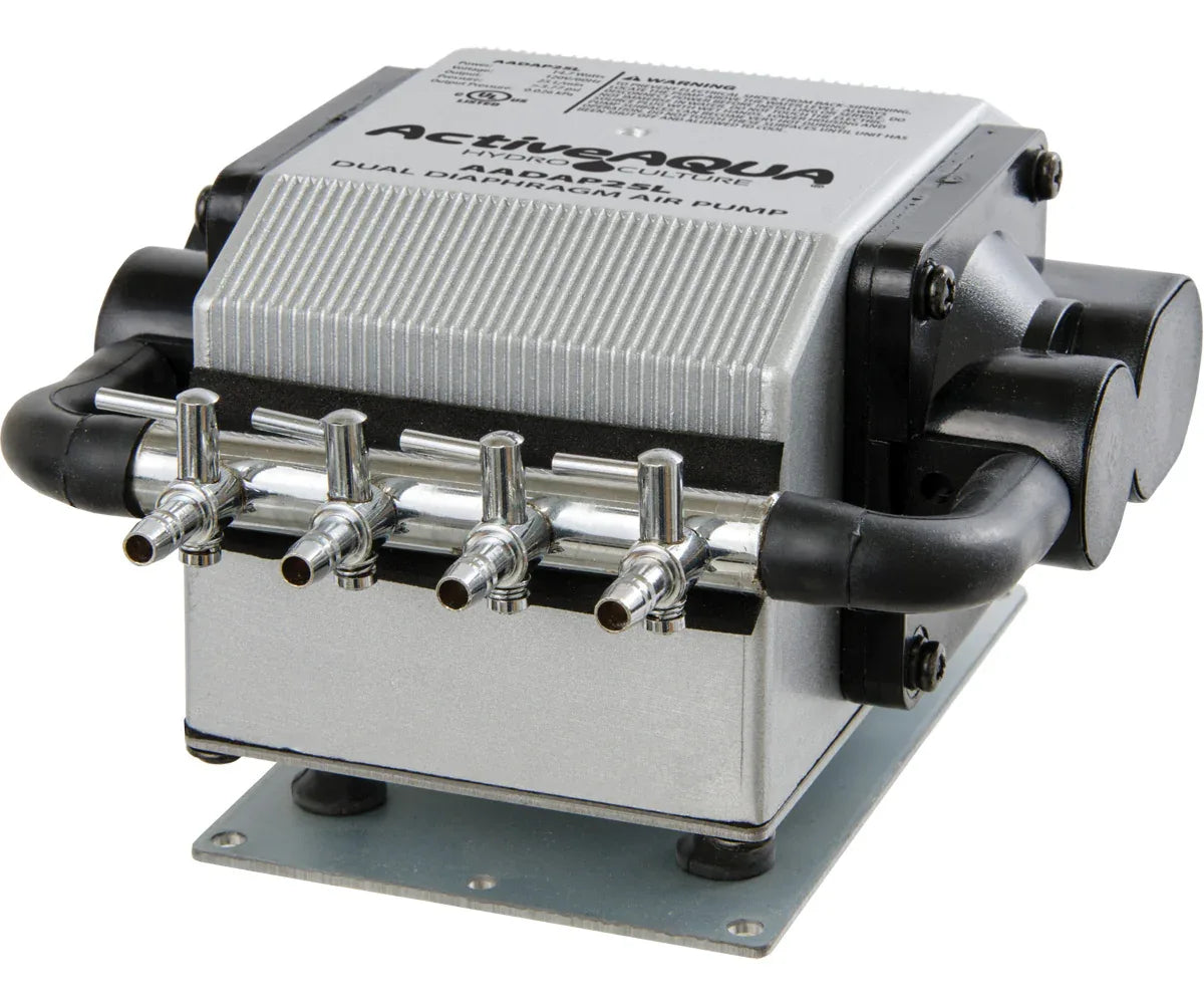 Active Aqua Dual Diaphragm Air Pump - Midwest Grow LLC