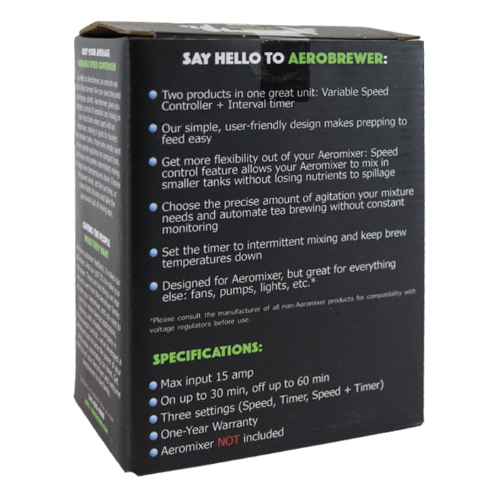 Aerobrewer: All-In-One Control (For Aeromixer)