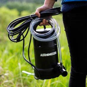 Aeromixer Pump Kit - Mix + Aerate With Just One Pump Regular (under 5' tall tank) - Midwest Grow LLC