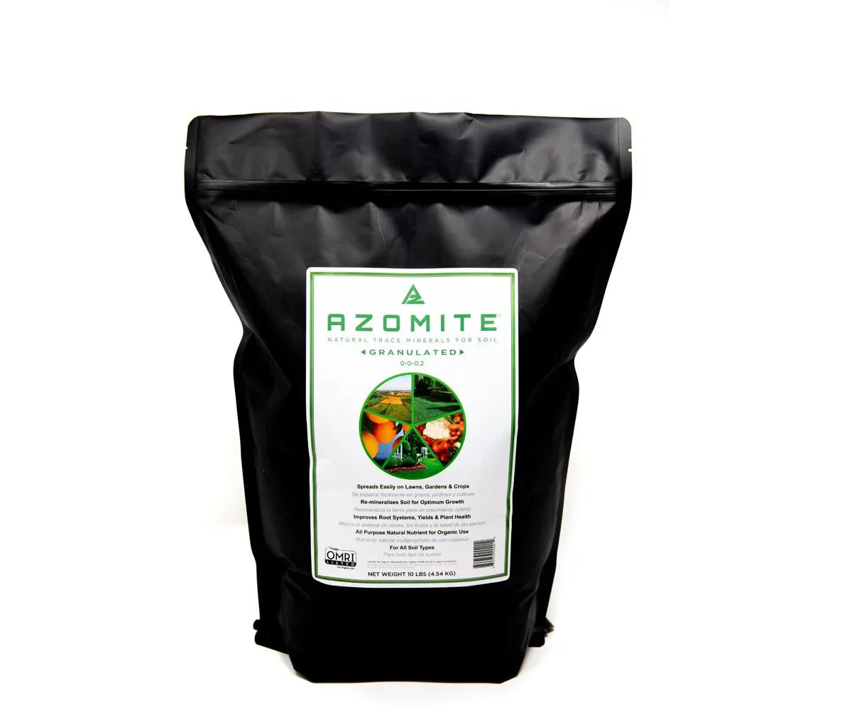 Azomite Pelletized Trace Minerals, 10 lbs - Midwest Grow LLC