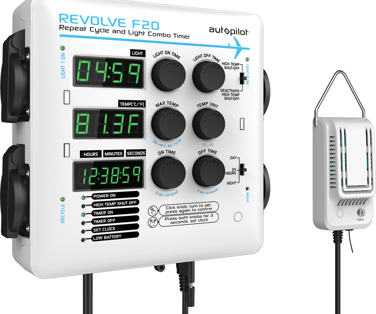 Autopilot REVOLVE F20 Repeat Cycle and Light Combo Timer