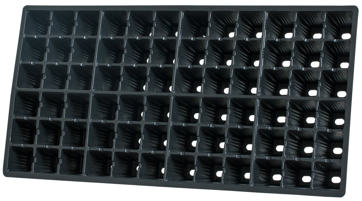 72-Cell Square Plug Flat Insert 50pk