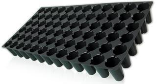 72-Cell Pack Round Plug Flat Insert 5 pack
