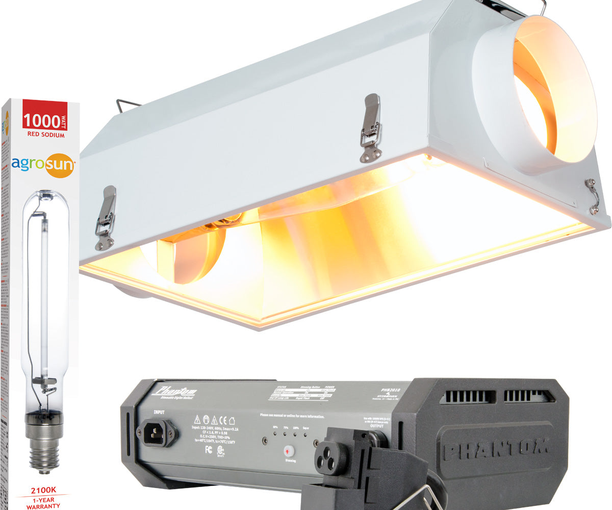 Daystar Phantom Combo 1000W HPS Kit w/Air Cooled Reflector