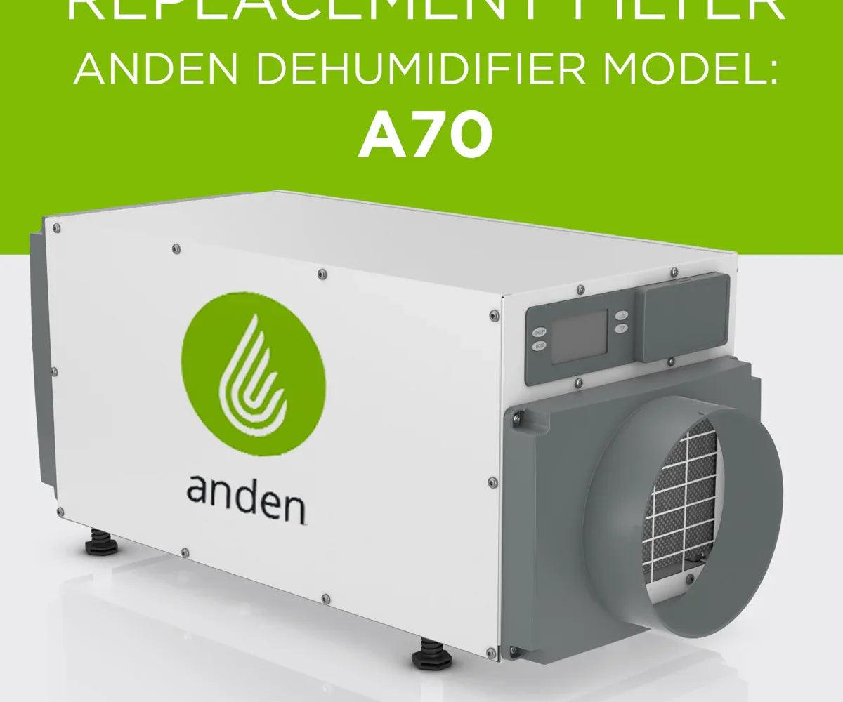 Anden 5772 Replacement filter for Anden Dehumidifier Model A70 - Midwest Grow LLC
