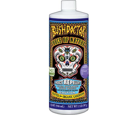FoxFarm Bush Doctor Force of Nature Insect Repellent (concentrate), 1 qt