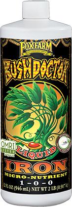 FoxFarm Bush Doctor Liquid Iron, 1 qt