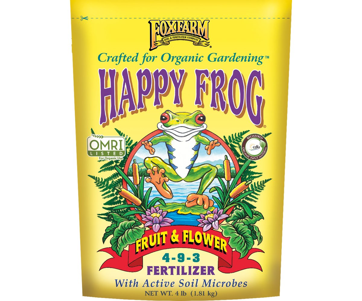 FoxFarm Happy Frog® Fruit & Flower Fertilizer, 4 lb bag