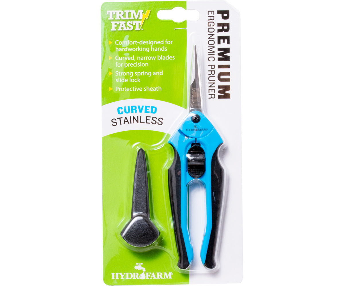 Hydrofarm Premium Ergonomic Curved Blade Pruner