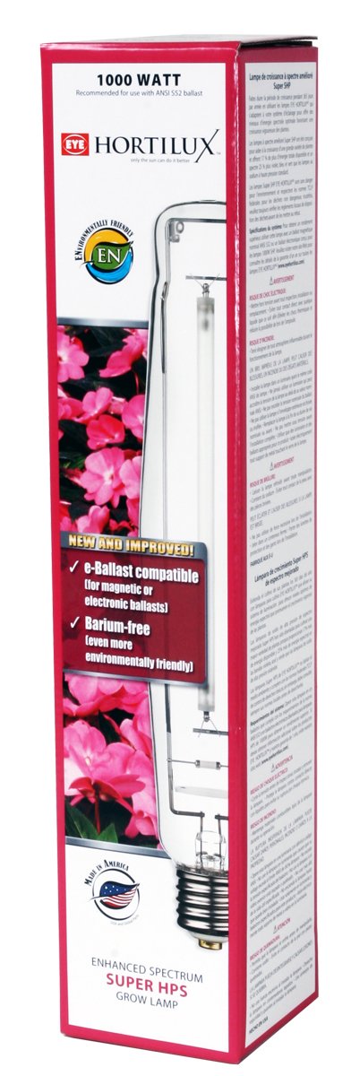 Hortilux Super HPS (High Pressure Sodium) Enhanced Spectrum Lamp