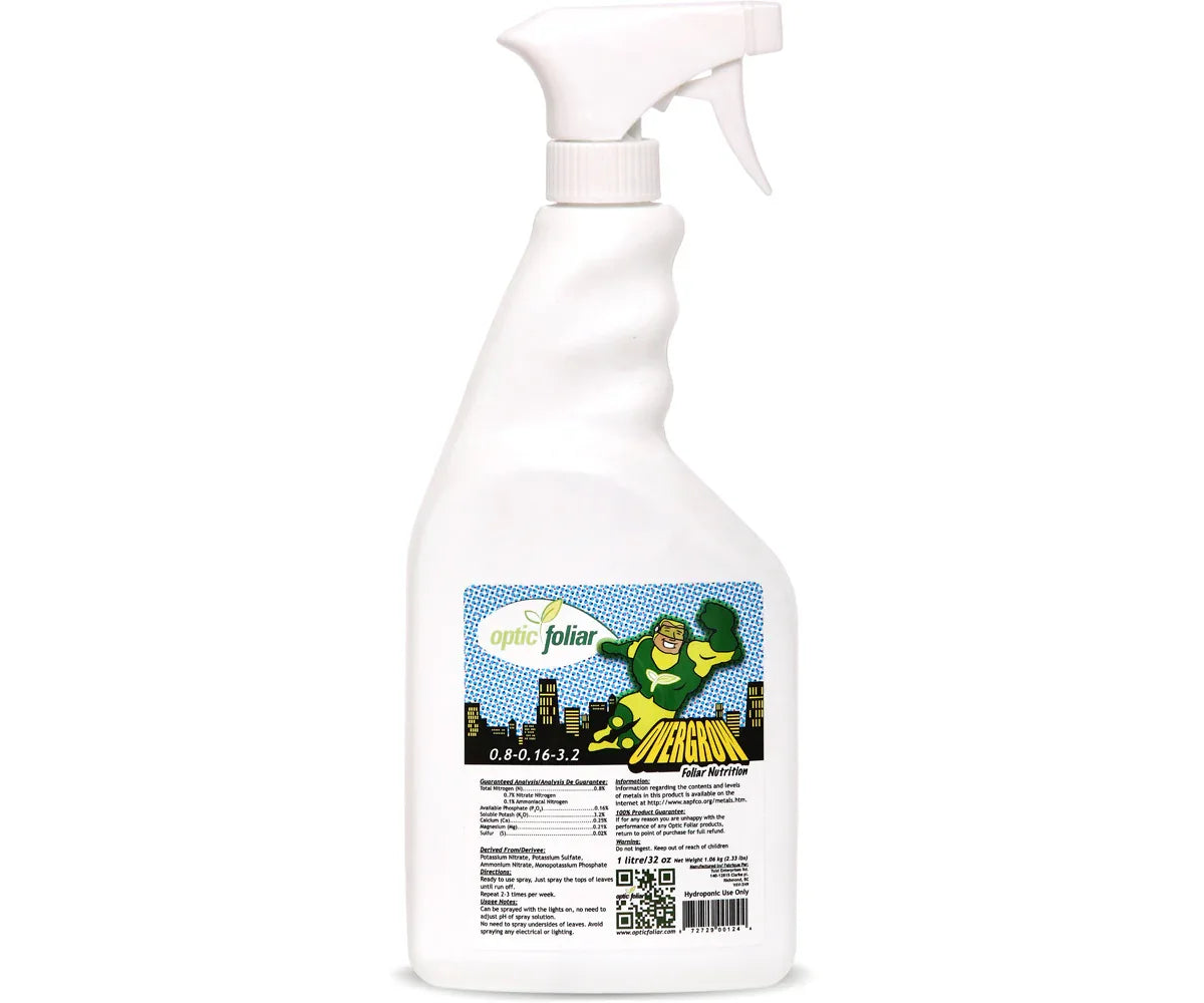 Optic Foliar OVERGROW, RTU - Midwest Grow LLC