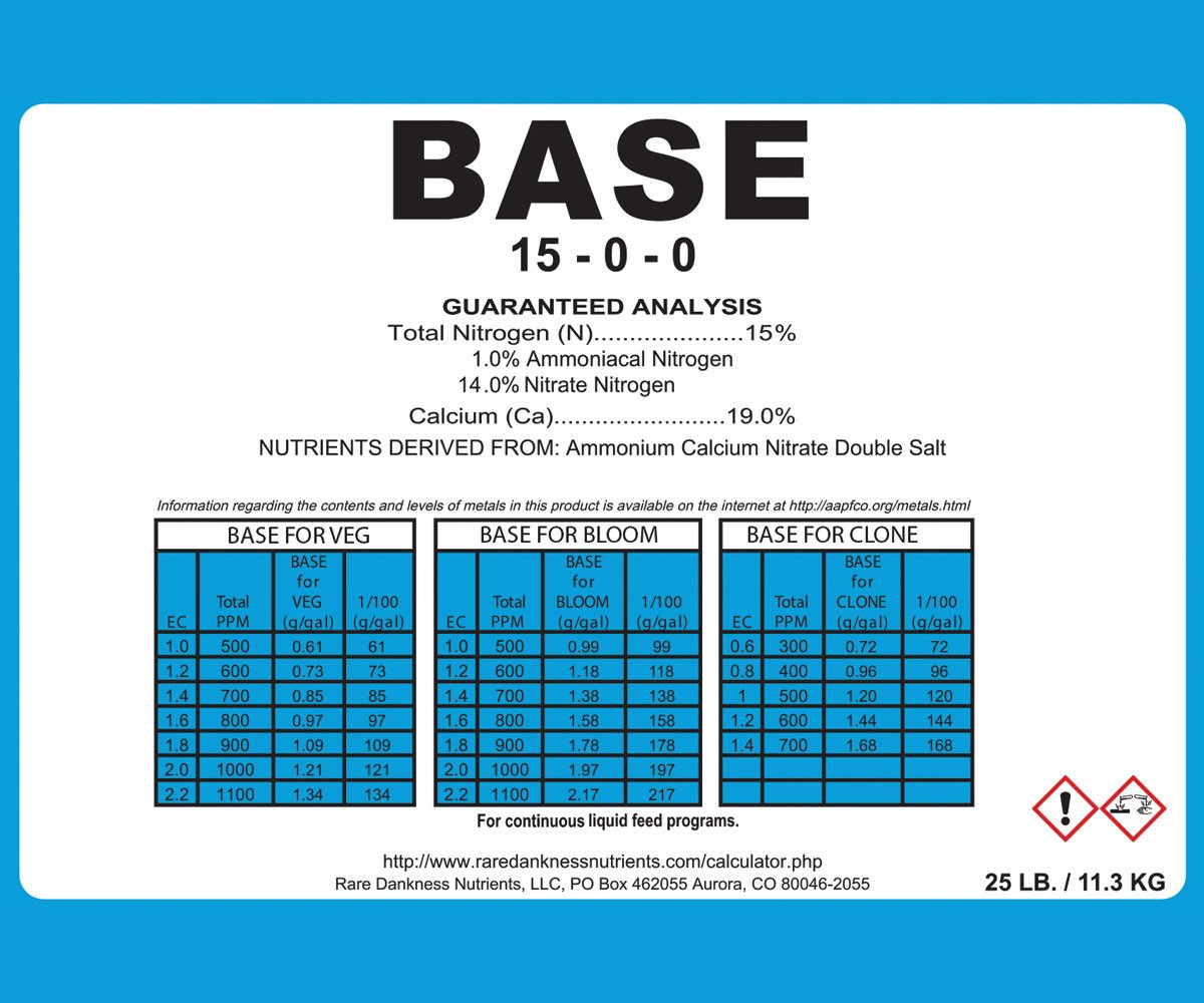 Rare Dankness Nutrients Perfecta BASE