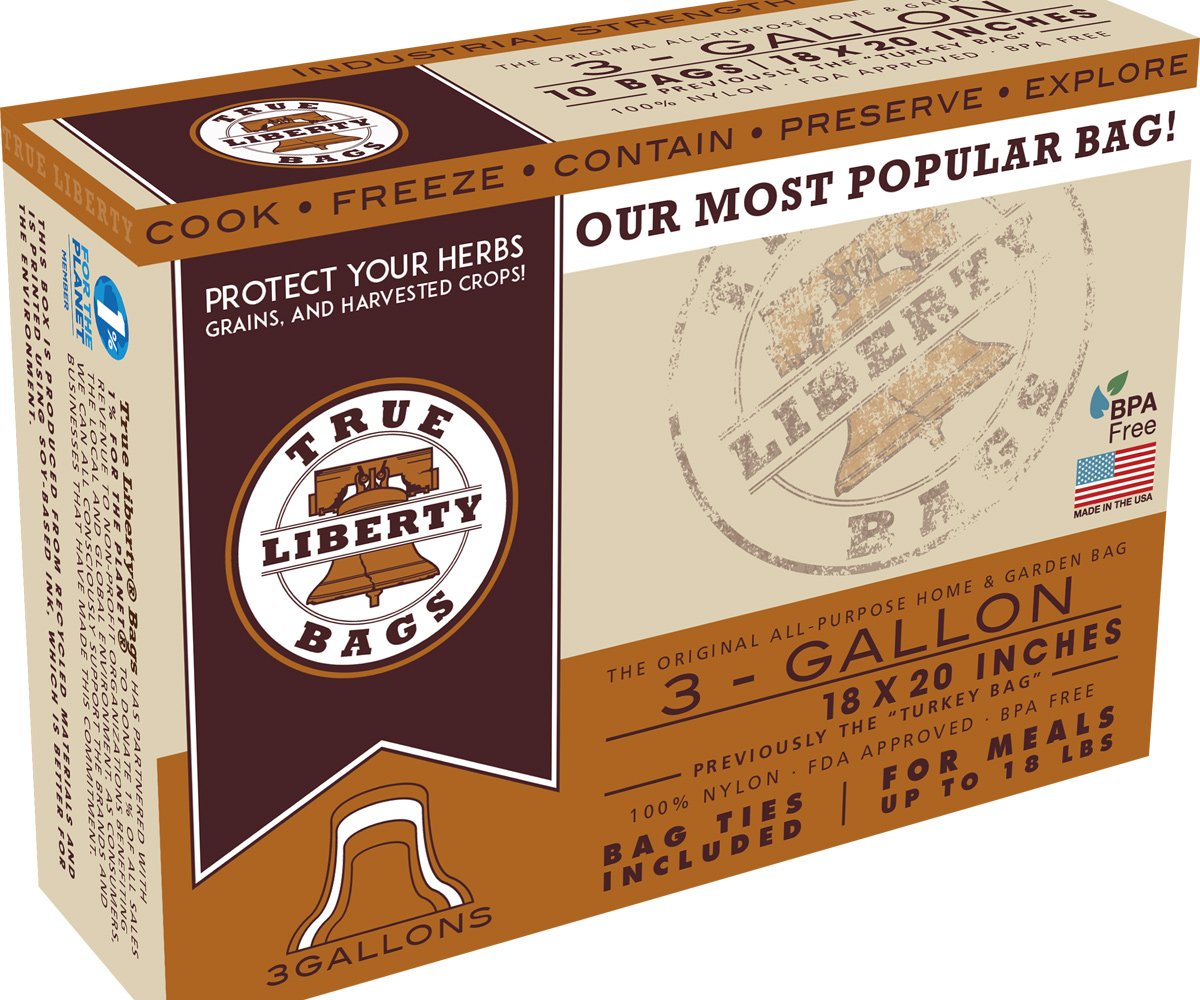 True Liberty Turkey Bags, pack of 25