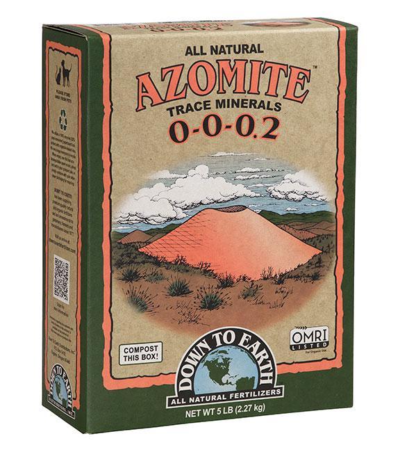 Down to Earth Azomite Sr Powder 5lb - Midwest Grow LLC