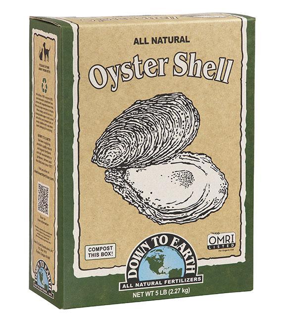 Down to Earth Oyster Shell 5lb - Midwest Grow LLC