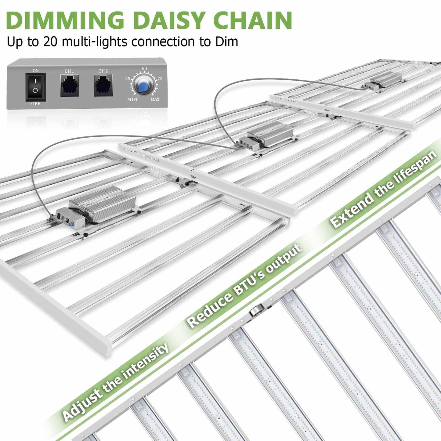 MARS HYDRO FC 6500 SAMSUNG LM301B OSRAM 680W VERTICAL FARM LED GROW LIGHT