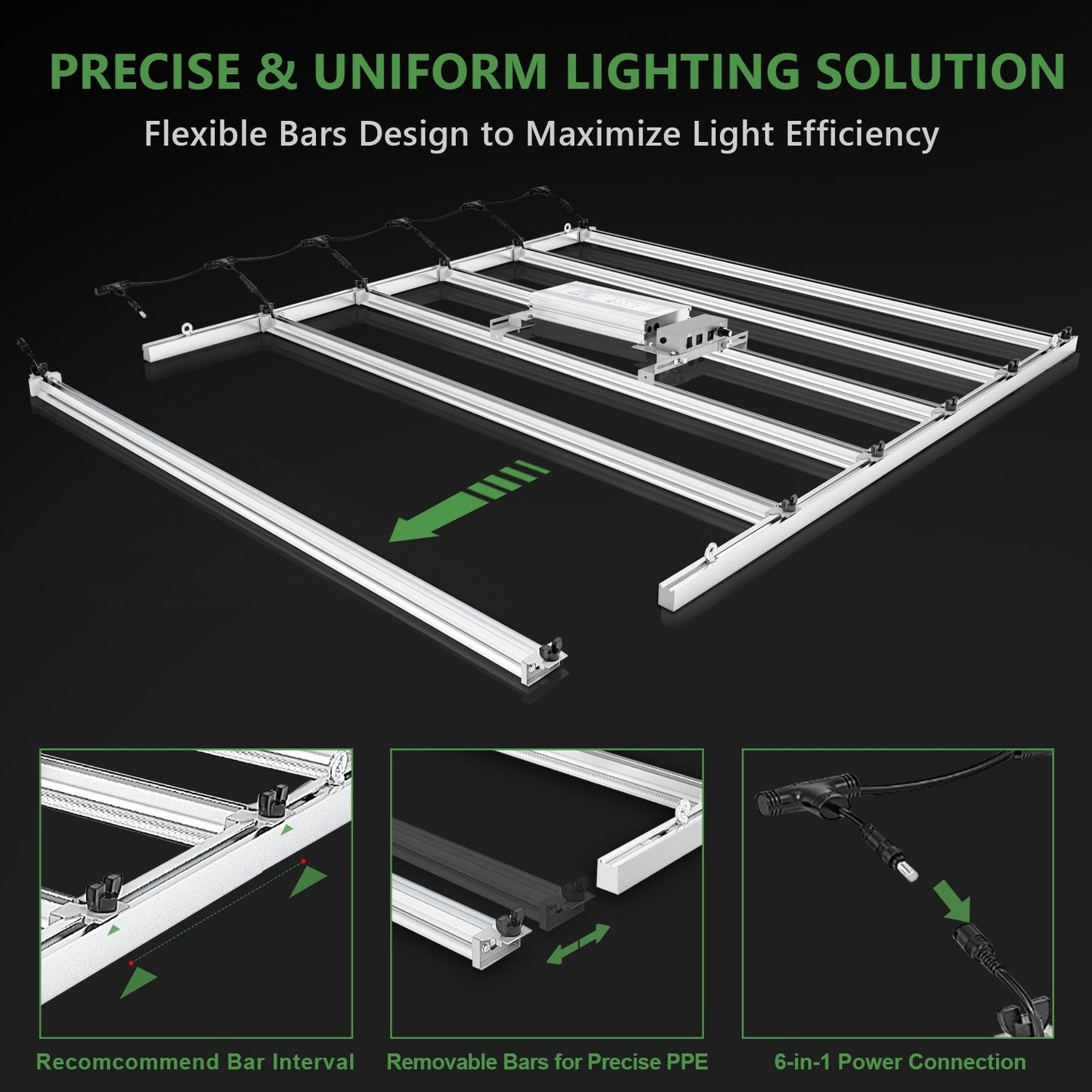 MARS HYDRO FC-E 4800 BRIDGELUX 480W LED GROW LIGHT