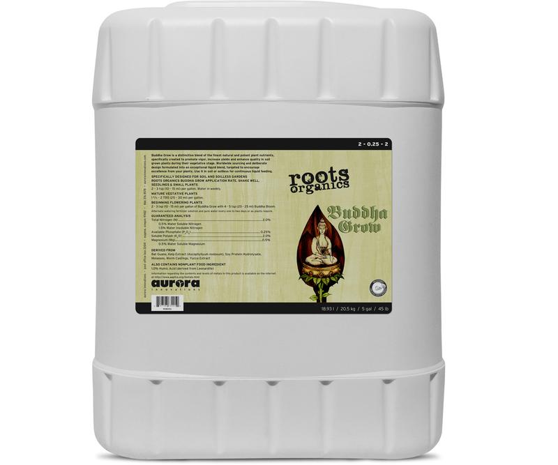 Roots Organic Buddha Grow-Nutrients & Additives-Midwest Grow Co