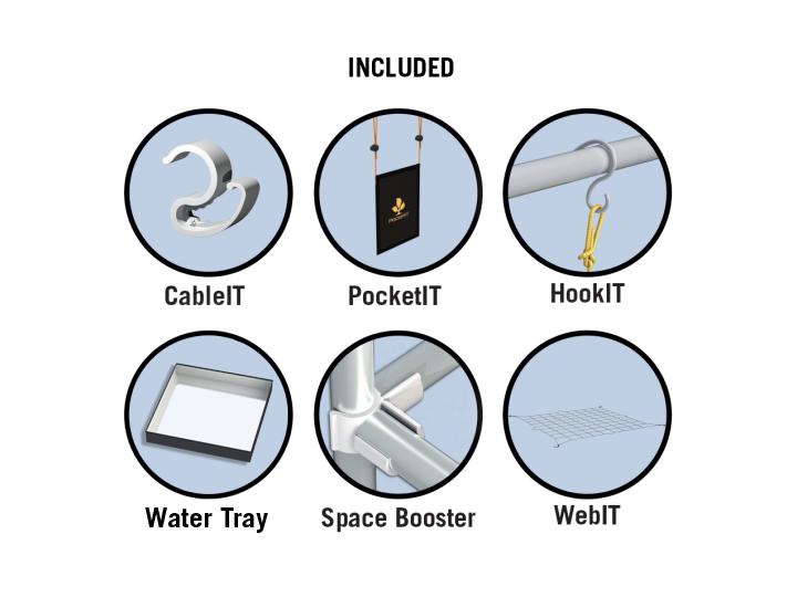 Secret Jardin Intense 120 v3.0 (4' x 10' x 7')-Tents & Tarps-Midwest Grow Co