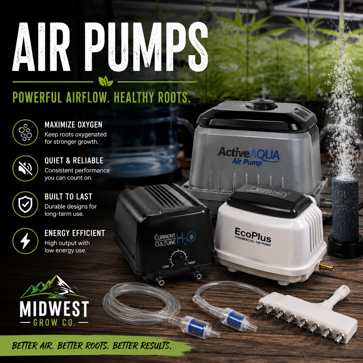 Air Pumps - Midwest Grow LLC