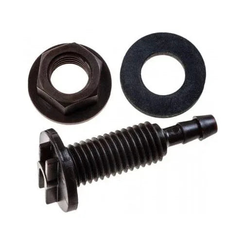 8mm BULKHEAD / Through-Hull Tank Connector - 2 Pack - Midwest Grow LLC