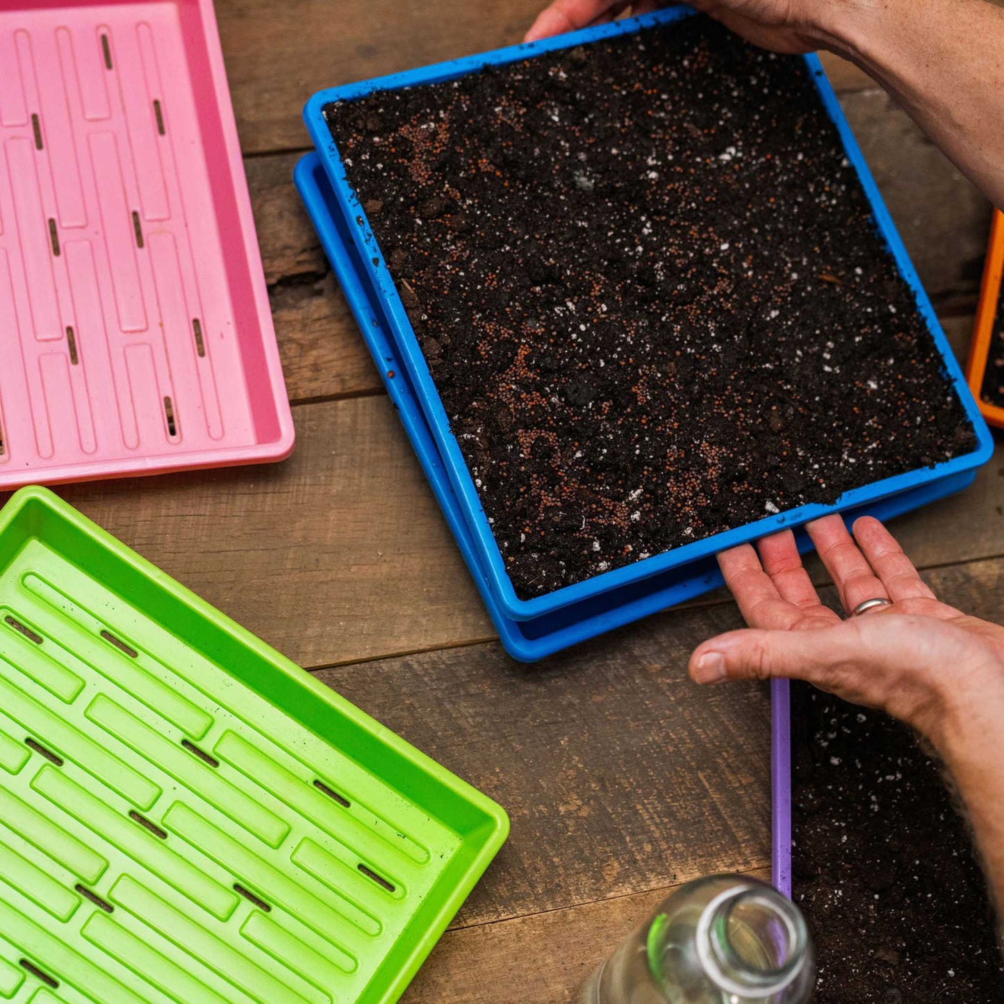 1010 Extra Strength Shallow Seed Trays - Midwest Grow LLC