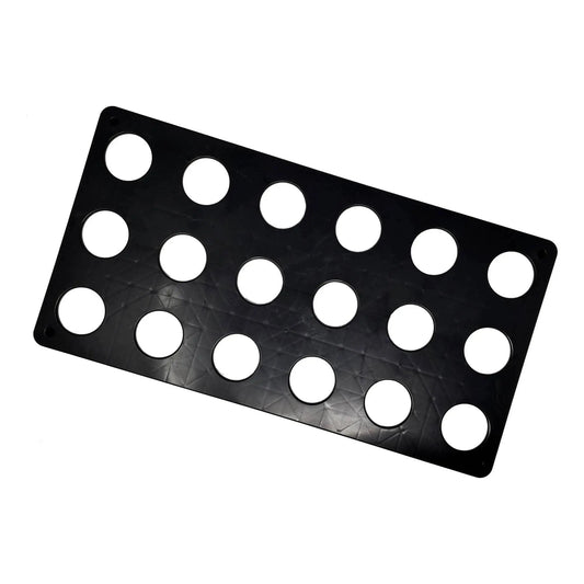 Net Pot Tray - 18 Holes - 10"x20" - Midwest Grow LLC