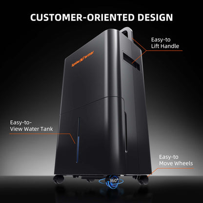 Spider Farmer 32 Pint Dehumidifier with Drain Hose - Midwest Grow LLC