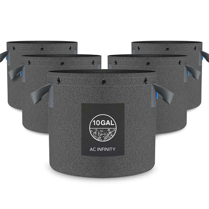 AC Infinity Self-Watering Fabric Pot Base XL, 4-Pack - Midwest Grow LLC