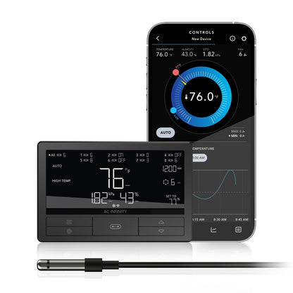 AC Infinity CLOUDLINE LITE A6, Quiet Inline Fan with Speed Controller, 6-Inch